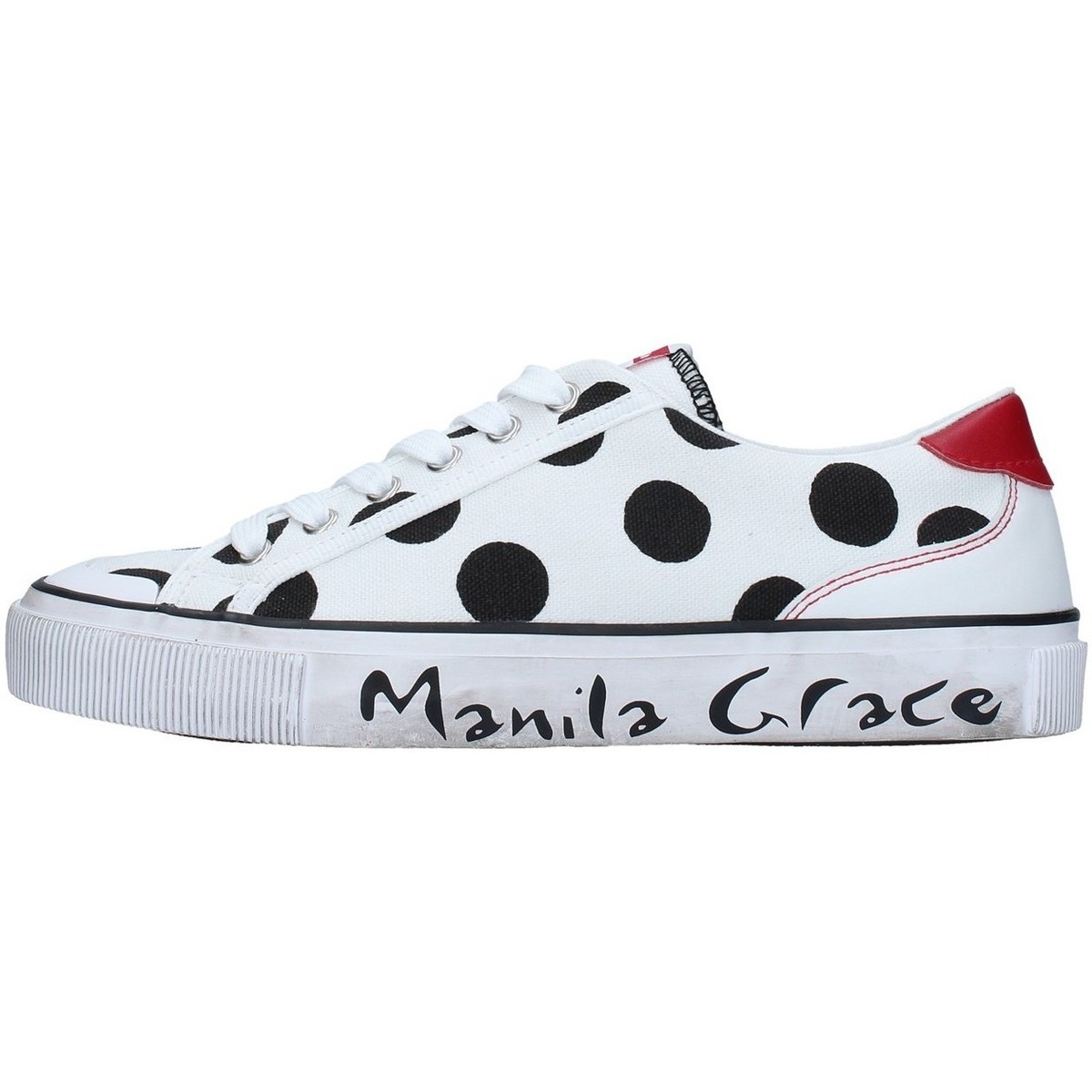 Sapatos Mulher Sapatilhas Manila Grace S631CP Branco
