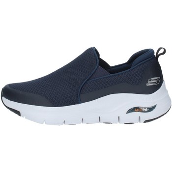 Sapatos Homem Slip on Skechers 232043 Azul