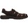 Sapatos Homem Sandálias Enval 7219111 Castanho