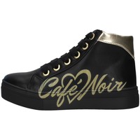 Sapatos Rapariga Sapatilhas de cano-alto Café Noir C-841 Preto