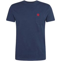 Textil Homem T-Shirt mangas curtas Timberland - T-shirt blu TB0A2CQY-433 BLU