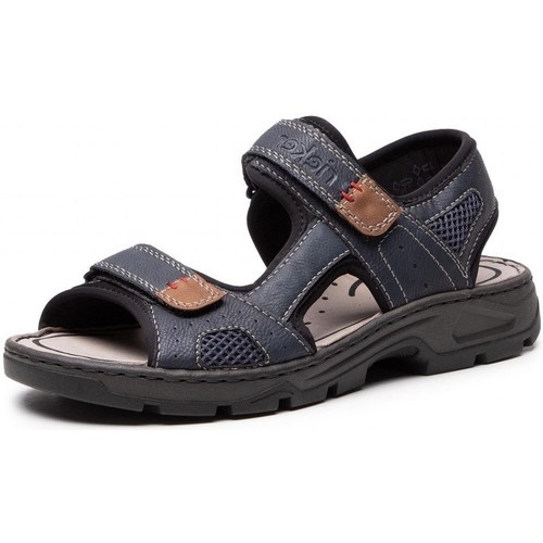 Sapatos Homem Sandálias Rieker 26156 Azul