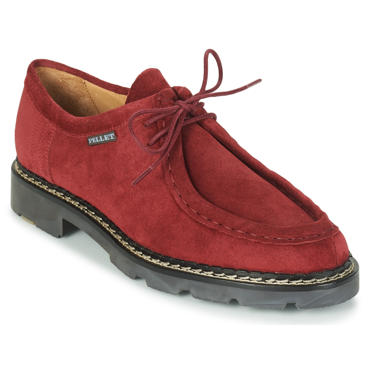 Sapatos Homem Sapatos Pellet Macho Veludo / Vermelho