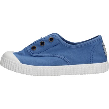 Sapatos Rapaz Sapatilhas Victoria - Slip on  azzurro 106627 ANIL Azul