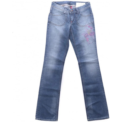 Textil Mulher Calças Jeans Teddy Smith  Azul