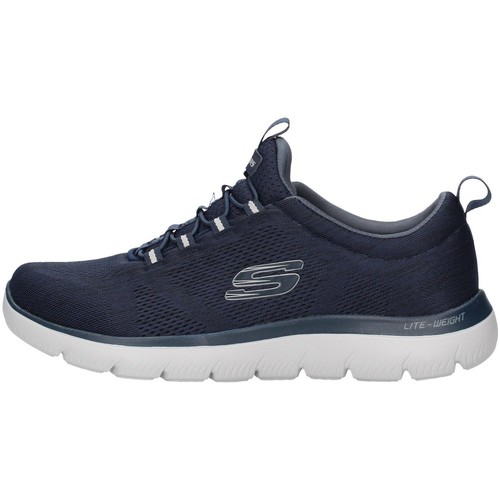 Sapatos Homem Sapatilhas Skechers 232186 Azul