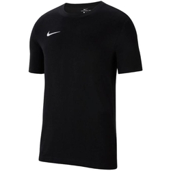 Teclip Homem T-Shirt mangas curtas Nike Dri-Fit Park 20 Tee Preto