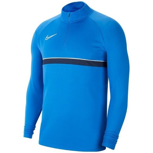 Textil Homem Sweats Nike lite Drifit Academy 21 Dril Azul