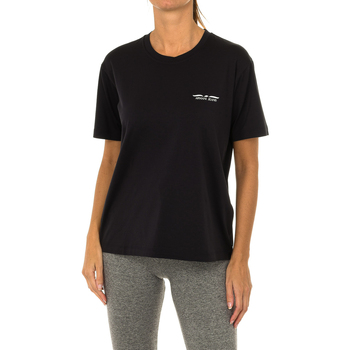 Textil Mulher T-shirts e Pólos Armani jeans 6Z5T91-5J0HZ-15E5 Preto