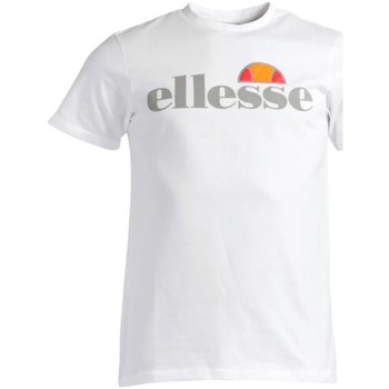 Textil Homem cloud print crew neck T-shirt Ellesse ECRINS T-SHIRT Branco