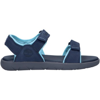 Sapatos Criança Sandálias Timberland Slide A43FH NUBBLE Azul