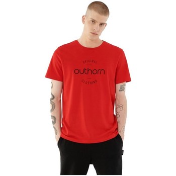 Textil Homem T-Shirt mangas curtas Outhorn TSM600A Vermelho