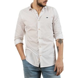 Textil Homem Camisas mangas comprida Klout  Blanco