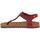 Sapatos Mulher Chinelos Bioline 994 ROSSO INGRASSATO Vermelho