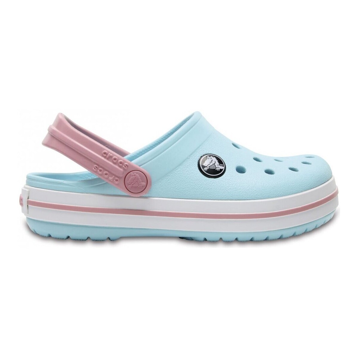 Sapatos Criança Chinelos Crocs CR.204537-IBWH Ice blue/white