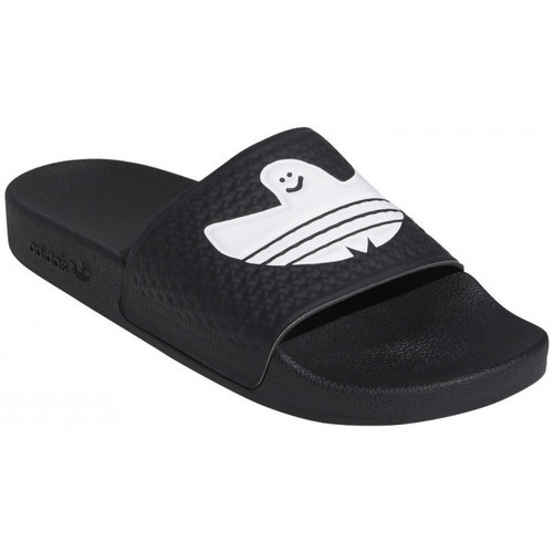 Sapatos Homem Sandálias adidas front Originals Shmoofoil slide Preto
