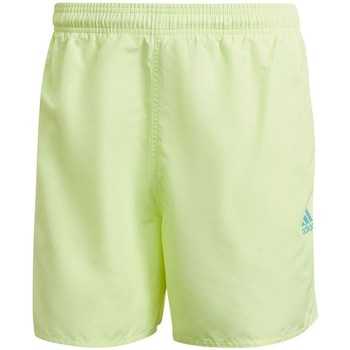 Textil Homem Calças curtas adidas Originals Length Solid Swim Short Verde claro