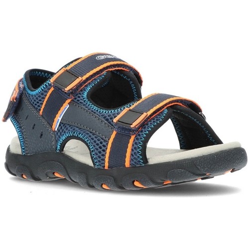 Sapatos Rapaz Sandálias Geox SANDALS  STRADA J1524A Azul
