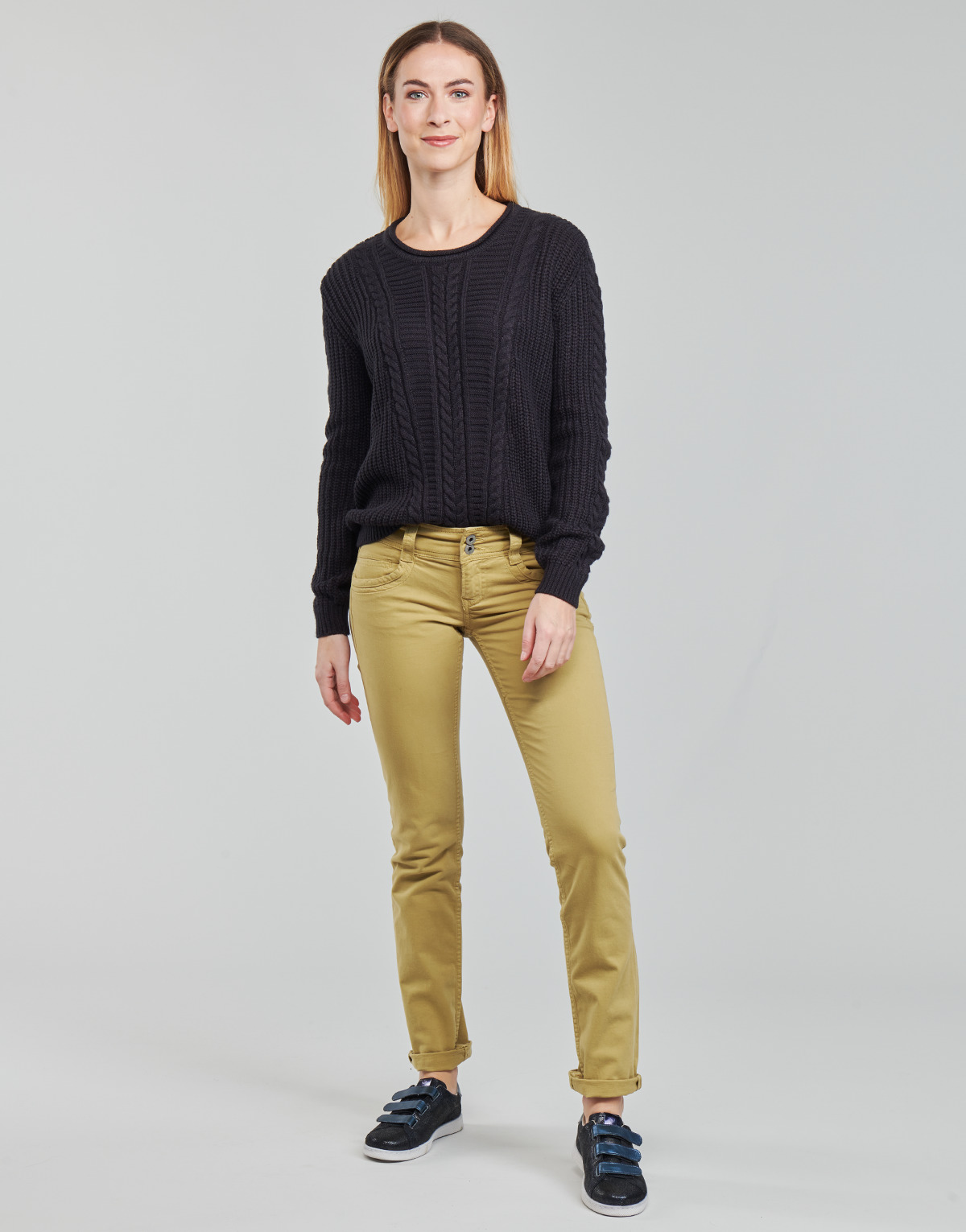 Textil Mulher Calças Pepe Color jeans GEN Bege