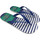 Sapatos Homem Chinelos Brasileras Printed 21 Line Azul