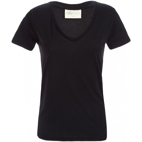 Textil Mulher T-shirts e Pólos Joyah N46V Preto