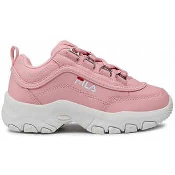 Sapatos Criança Sapatilhas Fila Strada Kids Cor-de-rosa, Branco