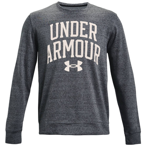 Textil Homem Under Armour Training Rush Leggings mit Bogendetail in Tieflila Under Armour Rival Terry Crew Cinza