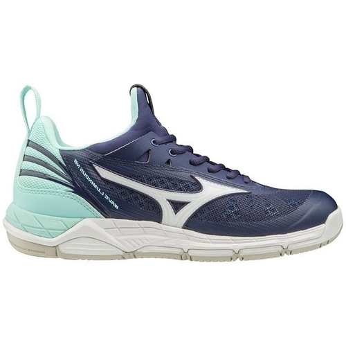 Sapatos Mulher Multi-desportos Mizuno Wave Luminous W Cor azul-turquesa, Azul marinho