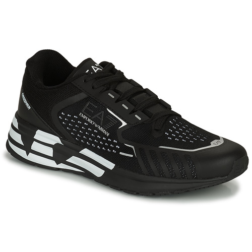 Sapatos Sapatilhas trainers emporio med Armani x3x132 xm789 d611 white blackA7 NEW RUNNING V4 Preto / Branco