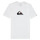 Textil Rapaz T-Shirt mangas curtas Quiksilver COMP LOGO SS Branco