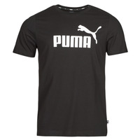 Textil Homem T-Shirt mangas curtas Puma ESS LOGO TEE Preto