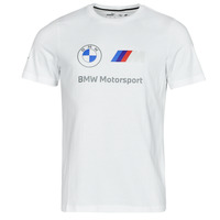 Textil Homem T-Shirt mangas curtas Puma BMW MMS ESS LOGO TEE Branco