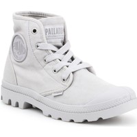 Sapatos Mulher Sapatilhas de cano-alto Palladium Manufacture US PAMPA HI F Vapor 92352-074-M grey