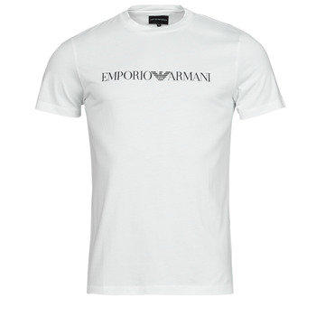 Textil Homem T-Shirt mangas curtas Emporio Armani 8N1TN5 Branco