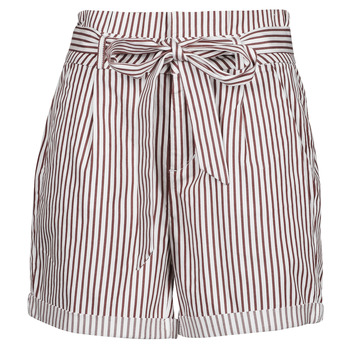 Textil Mulher Shorts / Bermudas Vero Moda VMEVA Branco / Castanho