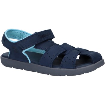 Sapatos Criança Sandálias Timberland A43G1 NUBBLE Azul