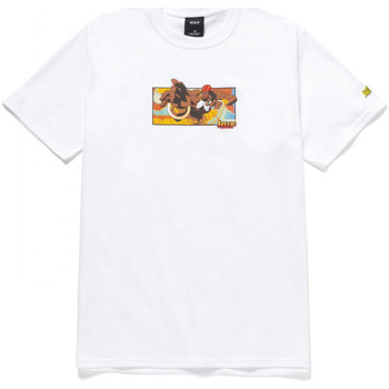 Textil Homem T-Shirt mangas curtas Huf T-shirt dhalsim ss Branco