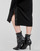 Textil Mulher Vestidos curtos Karl Lagerfeld KITTED WRAP DRESS Preto