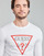 Textil Homem T-shirt mangas compridas Guess CN LS ORIGINAL LOGO TEE Branco