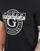 Textil Homem T-Shirt mangas curtas Guess DOUBLE G CN SS TEE Preto