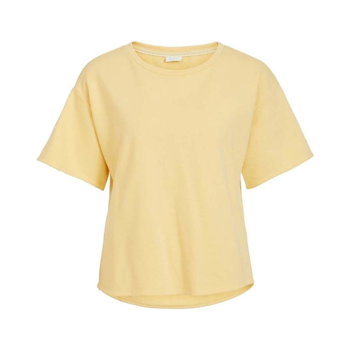 Textil Mulher T-shirts e Pólos Vila  Amarelo