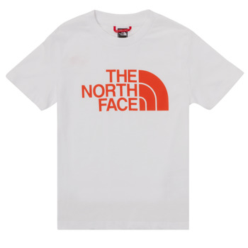 Textil Rapaz T-Shirt mangas curtas The North Face EASY TEE SS Branco