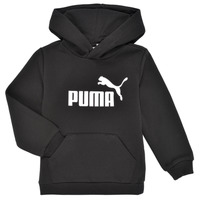 Textil Rapaz Sweats Puma ESSENTIAL BIG LOGO HOODIE Preto