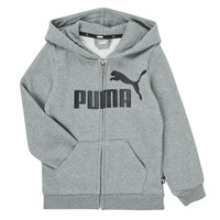 Textil Rapaz Sweats Puma ESSENTIAL BIG LOGO FZ HOODIE Cinza