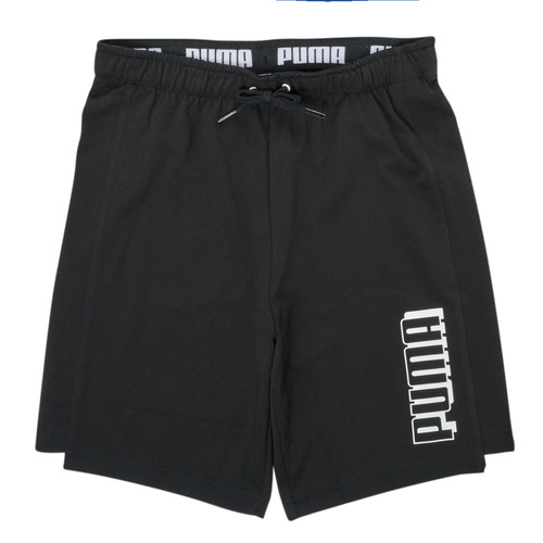 Textil Rapaz Shorts / Bermudas borda Puma ALPHA SHORT Preto