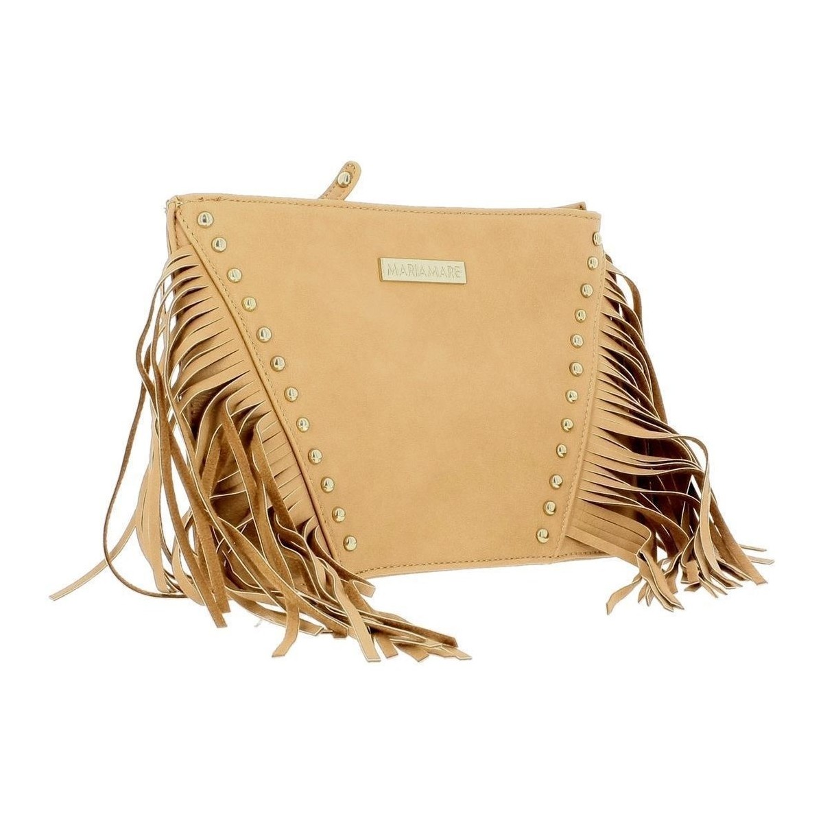 Malas Mulher Pouch / Clutch Maria Mare ROSALIN  C25013 - NATURE NATURAL ROSALIN Castanho