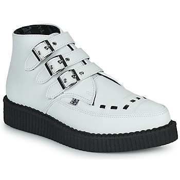 Sapatos Botas baixas TUK POINTED CREEPER 3 BUCKLE BOOT Branco