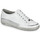 Sapatos Mulher Sapatilhas Caprice 23654 Branco / Prateado