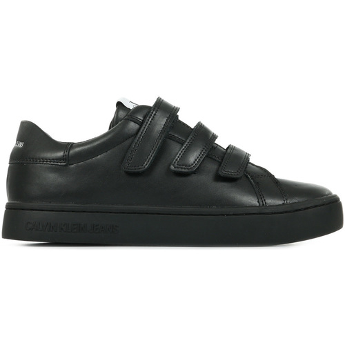Sapatos Mulher Sapatilhas NEMEN® Green Rask Shorts Cupsole Sneaker Threestrap Preto