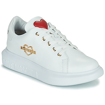 Sapatos Mulher Sapatilhas Love Moschino JA15204G0D Branco